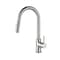 Kibi Circular Single Handle Pull Down Kitchen Faucet KKF2013BN - alternate 1